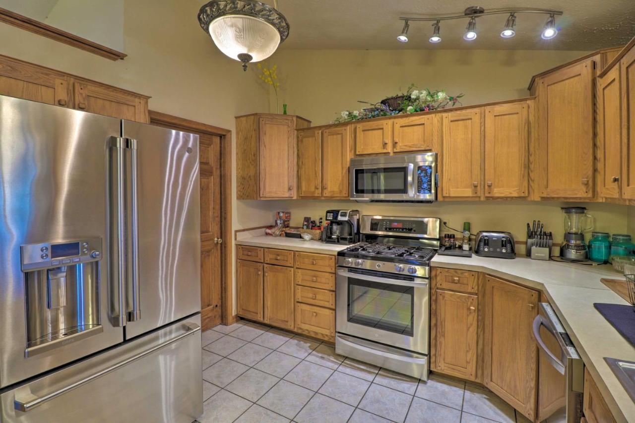 Secluded Marble Falls Family Home With Mtn Views! Esterno foto